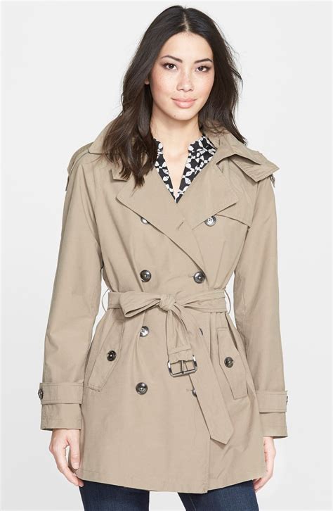 michael kors trench coat nordstrom